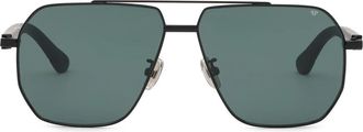 Philipp Plein Zonnebril - Heren - Zonnebrillen - Zwart - ONE Size - Accessoires