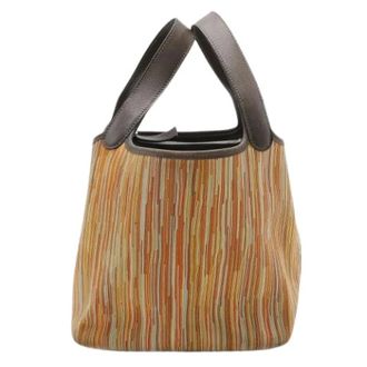 Herm&egrave;s Pre-owned Picotin PM Borsa in Pelle Vibrato - - Pre-owned - Donna - Multicolore - ONE SIZE