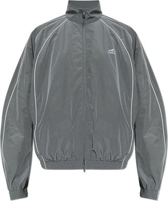 Balenciaga Logo Jas - Heren - Zomerjassen - Grijs - L - Katoen - Jassen