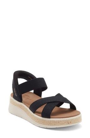 Skechers Slip-ins BOBS Slip-On Sandal in Black at Nordstrom Rack, Size 6.5