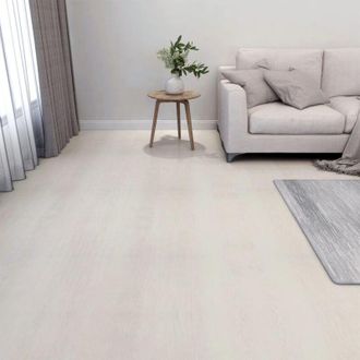 vidaXL vidaXL Listoni per Pavimenti Autoadesivi 55 pz in PVC 5,11 m&sup2; Beige