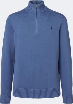 Polo Ralph Lauren Pony cotton half-zip sweater