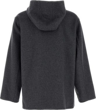 Bottega Veneta Mens Sweatshirt Gray Virgin Wool Sweater
