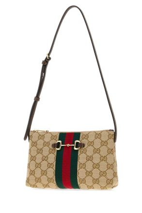 Gucci Womens Gg Fabric Shoulder Bag Vsanddkbrvrvblk Borse A Tracolla