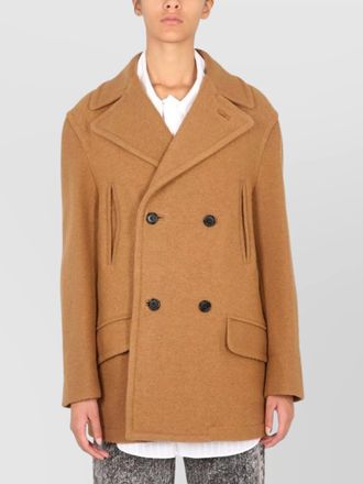 Marni virgin wool double-breasted coat