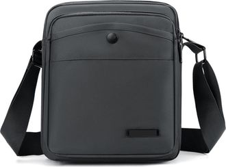 Generic Compatible For Mens Simple and Large-capacity Crossbody Bag, Outdoor Casual Single-shoulder(White)