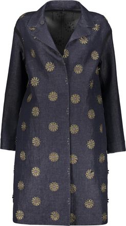 Moorer Mujer, Abrigos, Azul, Talla: S