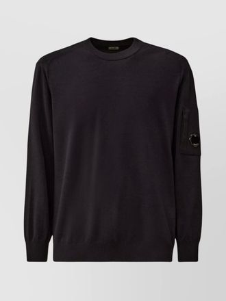 C.P. Company ribbed wool crewneck jumper
