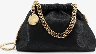 Stella McCartney Borsa a tracolla Falabella Mini in tessuto Shaggy Deer - STELLA MCCARTNEY - gender_Woman