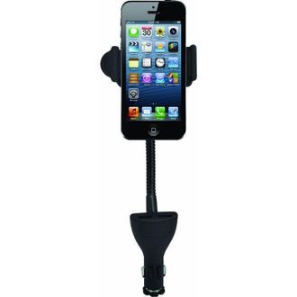OEM Soporte Para Smartphone Y Cargador Para Coche Crezuo Gm Negro-crezuo