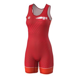 OEM Maillot De Lucha Libre Femenina Polonia Prime L Rojo