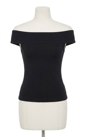 Z Supply Second Skin Off Shoulder Top In Black