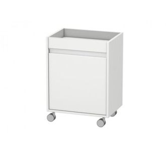 Duravit Mueble Duravit Ketho Con Ruedas 360x500x670mm Apertura Izquierda Blanco Mate
