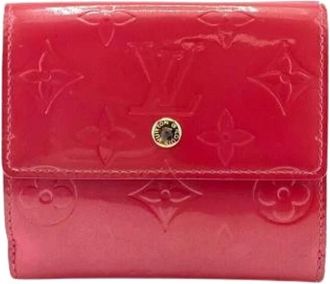 Louis Vuitton Pre-owned Wallets, female, Pink, Size: ONE SIZE Pre-owned Canvas Wallet