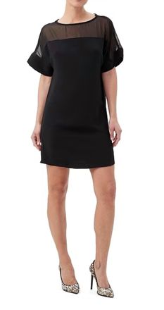 Trina Turk Hydee Dress In Blk