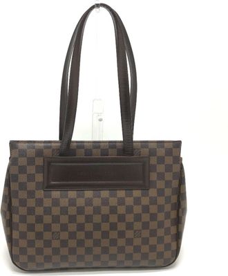Louis Vuitton Brown Damier Canvas Damier Canvas Shoulder Bag Tote Bag (Pre-Owned)
