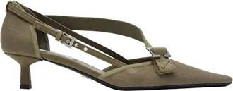 Prada Mujer, Zapatos, Verde, Talla: 36 EU