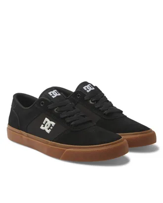 DC Sneaker DC SHOES Teknic, Herren, Gr. 12,5(46,5), schwarz (schwarz, gum), Obermaterial:Obermaterial: Leder (Kuh) / Futter: Textil / Aussensohle: Gummi;