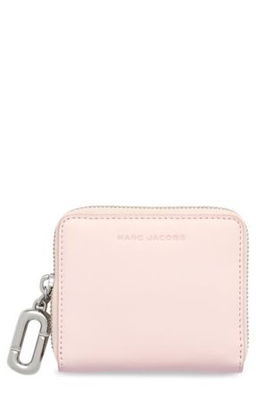 Marc Jacobs The Slim Compact Wallet in Powder Pink at Nordstrom