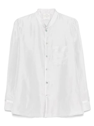 Forte_Forte Habotai shirt - women - Silk - II - Grey