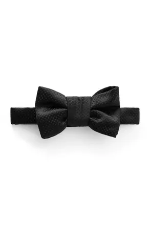 Charvet Pre-Tied Polka-Dot Silk Bow Tie