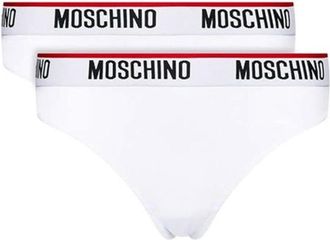 Moschino Donna, Mutande, Bianco, L, new