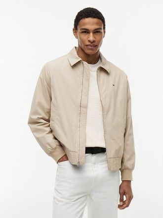 Tommy Hilfiger Mens Lightweight Ivy Jacket - Beige - XXL