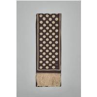 Valentino Chamber Silk Bandeau Scarf with Fringe