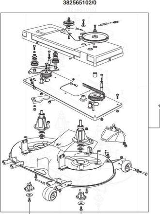 STIGA Sports Conjunto De Plataforma De Corte Original Stiga Tc102 Grey Tractor De C&eacute;sped Con Recogida