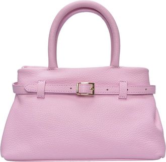Luisa Vannini Rose Rundleer Tas