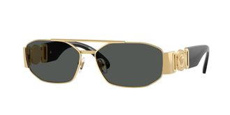 Versace VE2287 100287 Mens Sunglasses Gold Size 58