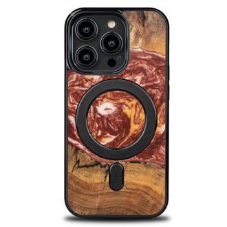 OEM Funda Bewood Unique Para Iphone 15 Pro - Planetas - Marte Con Magsafe