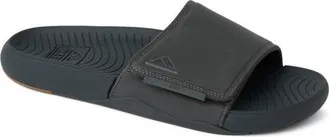 Reef Phantom Slab Slide Sandal in Black at Nordstrom, Size 13