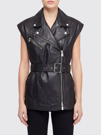 Pinko Giacca biker in pelle