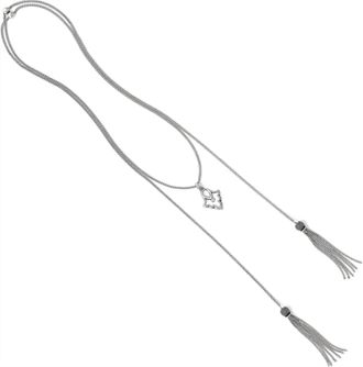 Brighton Womens Salma Lariat Necklace In Silver