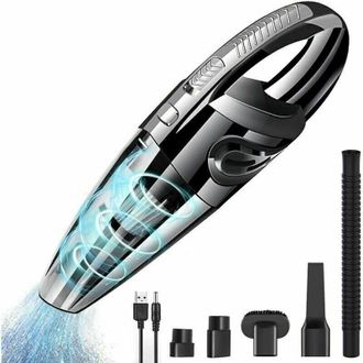 OEM Aspiradora De Cenizas, Potente Aspiradora Port&aacute;til Inal&aacute;mbrica De Mano De 120 W Y 2200 Mah Con Funci&oacute;n Para Seco Y H&uacute;medo, Filtro Hepa Lavable Y 5 Boq