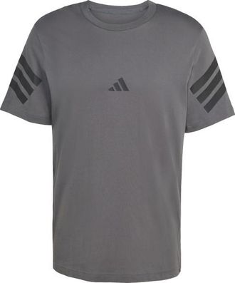 adidas Future Icons 3-Stripes Regular Tee T-Shirt f&uuml;r Herren | grau