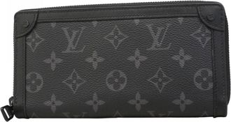 Louis Vuitton Black Long Wallet (Bi-Fold) (Pre-Owned)