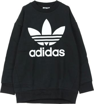 adidas Hoodies & sweatvesten, Heren, Zwart, L, Katoen, Crewneck Sweatshirt