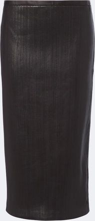 Tom Ford Falda tubo de piel
