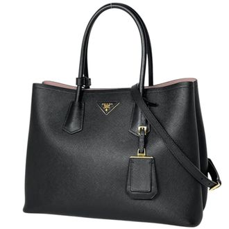 Prada Black Saffiano Tote Bag (Pre-Owned)