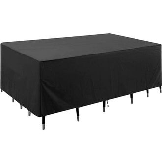 OEM Funda Para Muebles De Jard&iacute;n De 180 X 120 X 74 Cm, Oxford 420d, Funda Protectora Impermeable Para Mesa, Lona Resistente Al Viento, A La Lluvia, A Los 