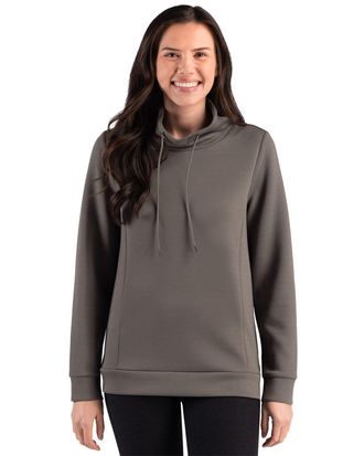 Clique Haven Recycled Womens High Collar Pullover Sweatshirt