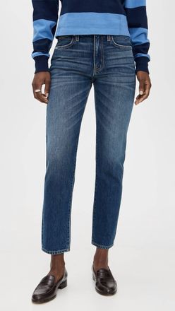Slvrlake Denim Amber Mid Rise Slim Jean In Santa Cruz