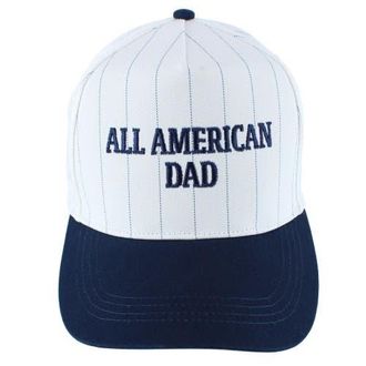 Trafalgar Store All American Dad Pinstripe Baseball Hat in Navy Blue at Nordstrom