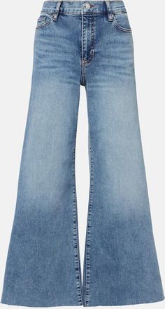 Frame Denim Jeans a gamba larga Le Palazzo Crop