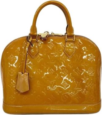 Louis Vuitton Pre-owned Vintage Handbag - Dames - Vintage Handtas - Geel - ONE Size - Vintage