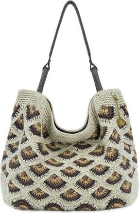 The Sak Los Feliz Large Tote Hand Crochet Bag in Natural Mermaid at Nordstrom