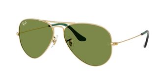 Ray-Ban RB3025 Aviator Large Metal 001/4E Mens Sunglasses Gold Size 58