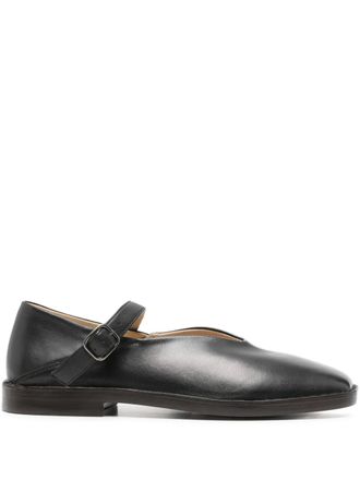 Christophe Lemaire Leren pumps - Zwart